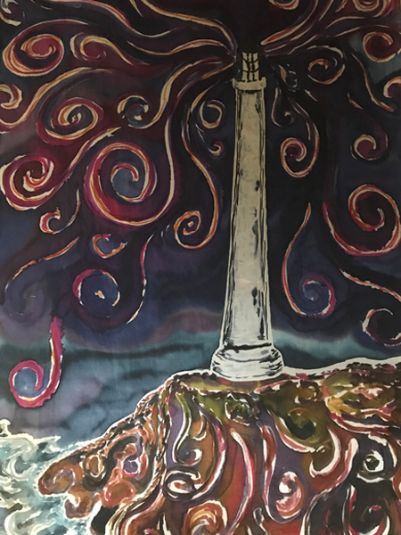 siobhan silks - lighthouse closeup