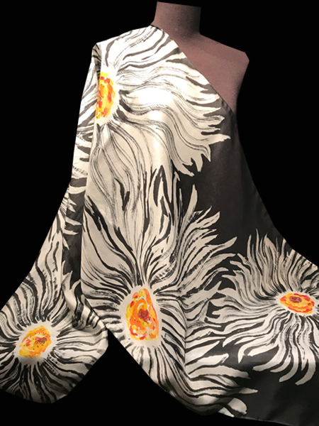 siobhan silk - tiger daisies